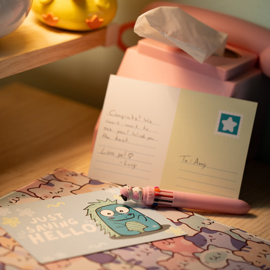 Just Saying Hello! Post Card