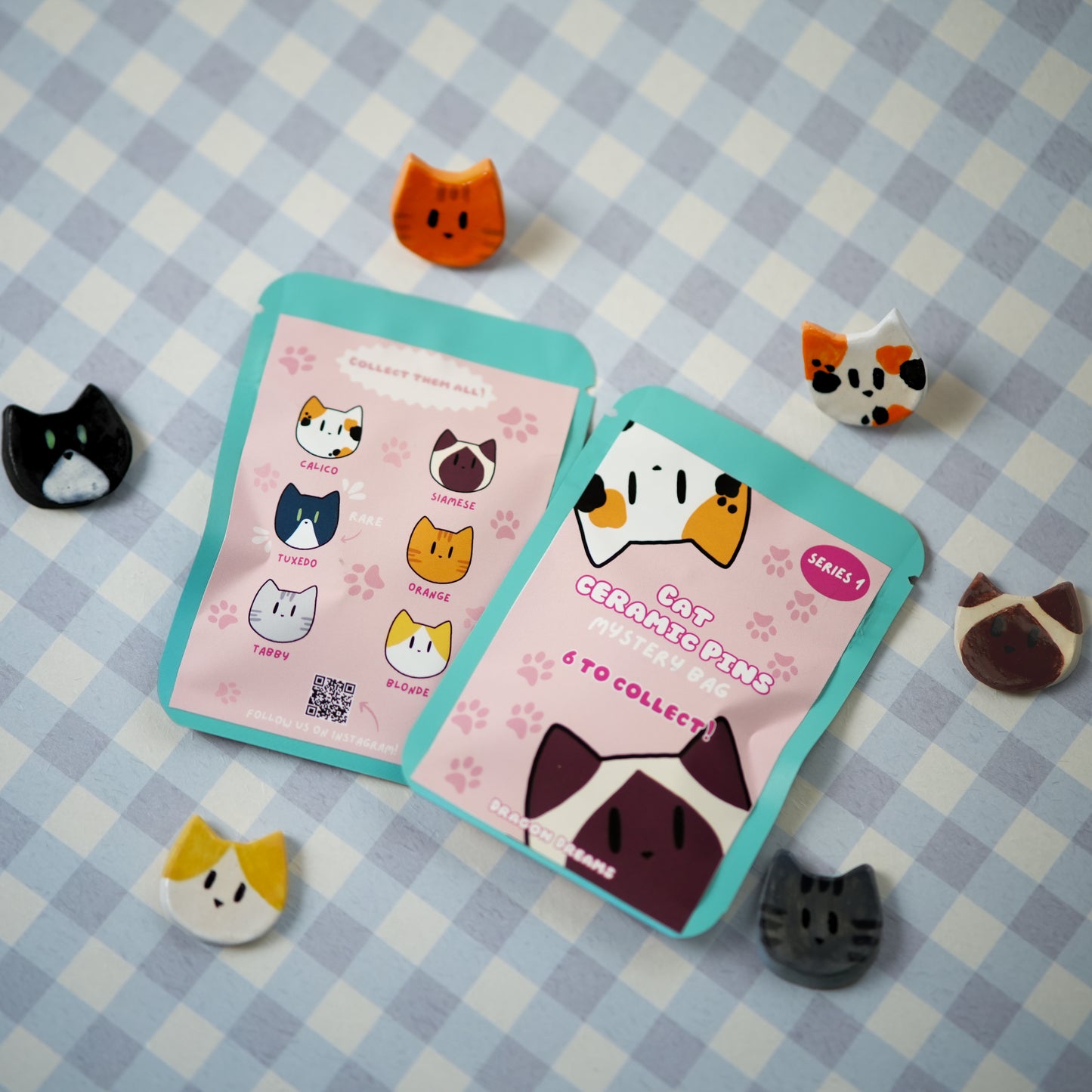 Mystery Cat Pin