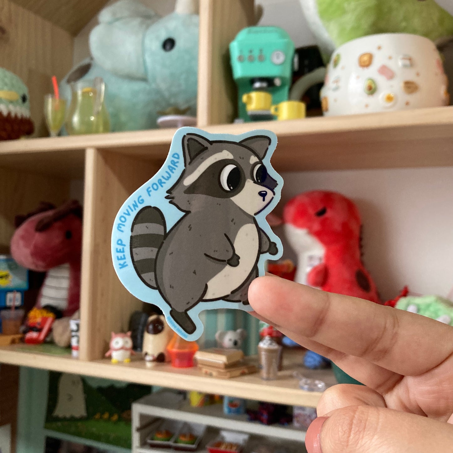 Raccoon Sticker
