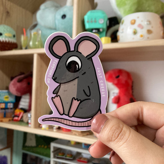 Just Cheese Sticker